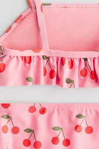 Ruffle-Trimmed Two-Piece Swimsuit