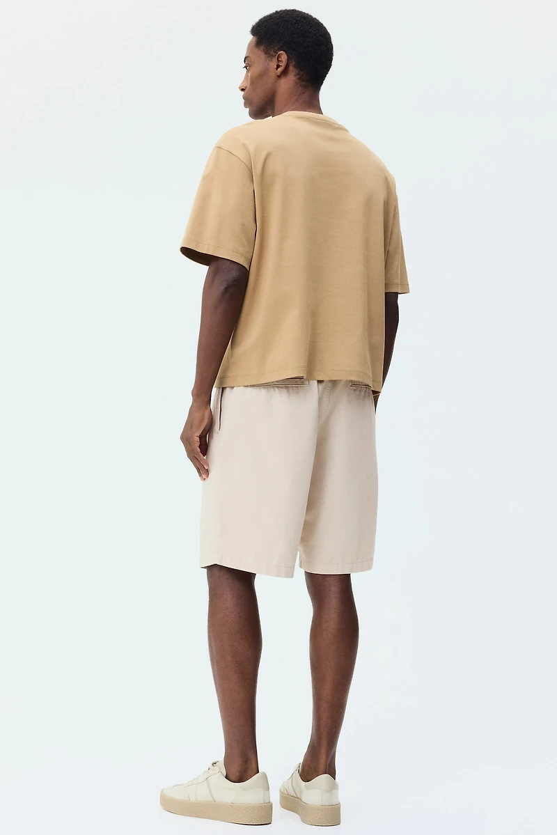 Relaxed-Fit Cotton Chino Shorts
