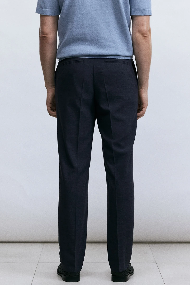 Slim-Fit Suit Pants