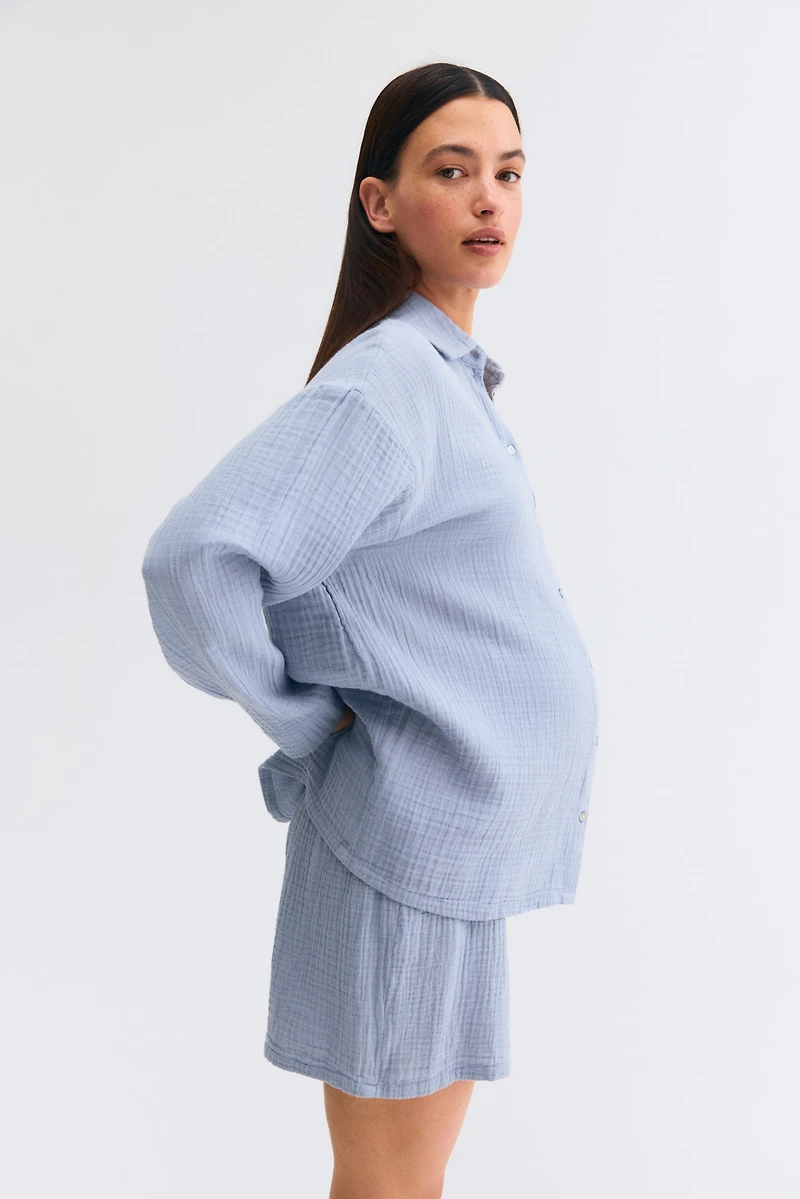 MAMA Before & After Muslin Pajamas