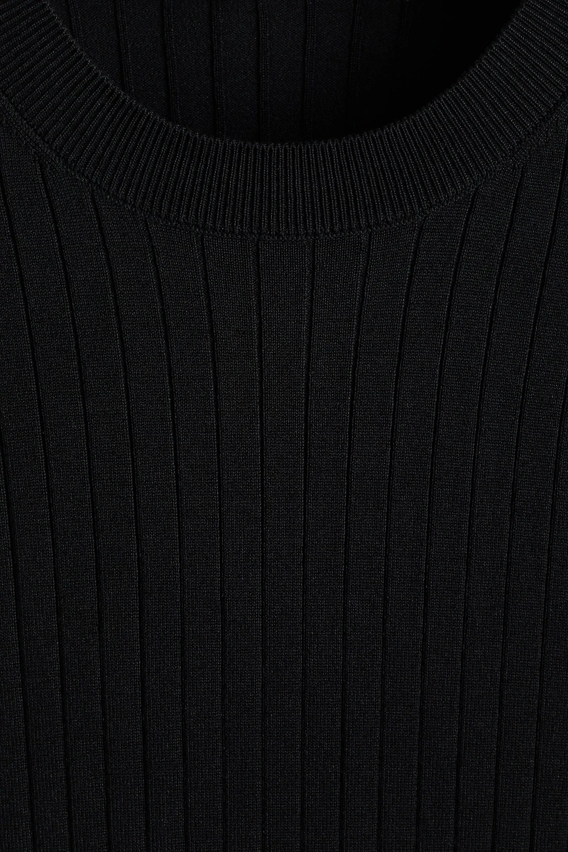 Slim-Fit Knit T-Shirt