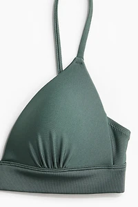 Push-Up Triangle Bikini Top