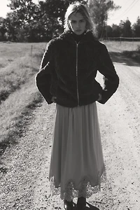 Hooded Teddy Fleece Jacket