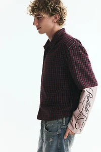 Relaxed-Fit Layered Shirt