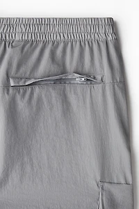Pantalon cargo décontracté en nylon