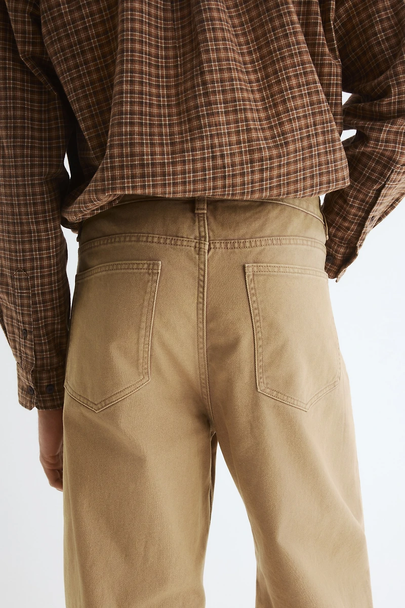 Pantalon décontracté en coton