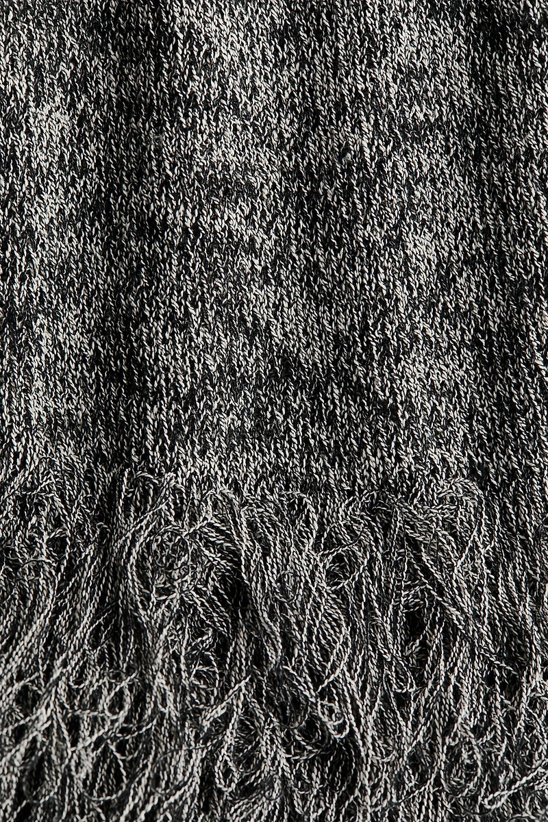 Haut en tricot avec franges