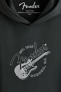 Loose-Fit Printed Hoodie