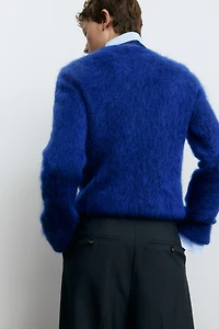 Wool-Blend Dress Pants