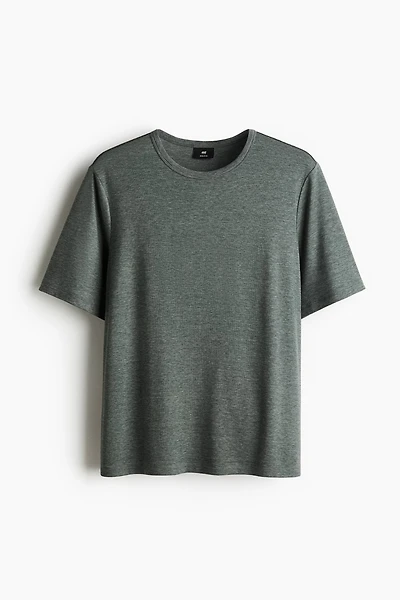 Regular-Fit Lyocell-Blend T-Shirt