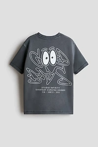 2-Piece Printed Sweatshirt and Joggers Set