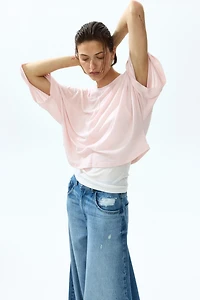 Batwing-Sleeved T-Shirt