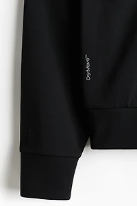 Oversized Fit Sports Hoodie with DryMove™