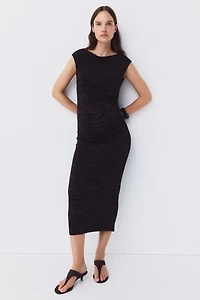 MAMA Cap-Sleeved Dress