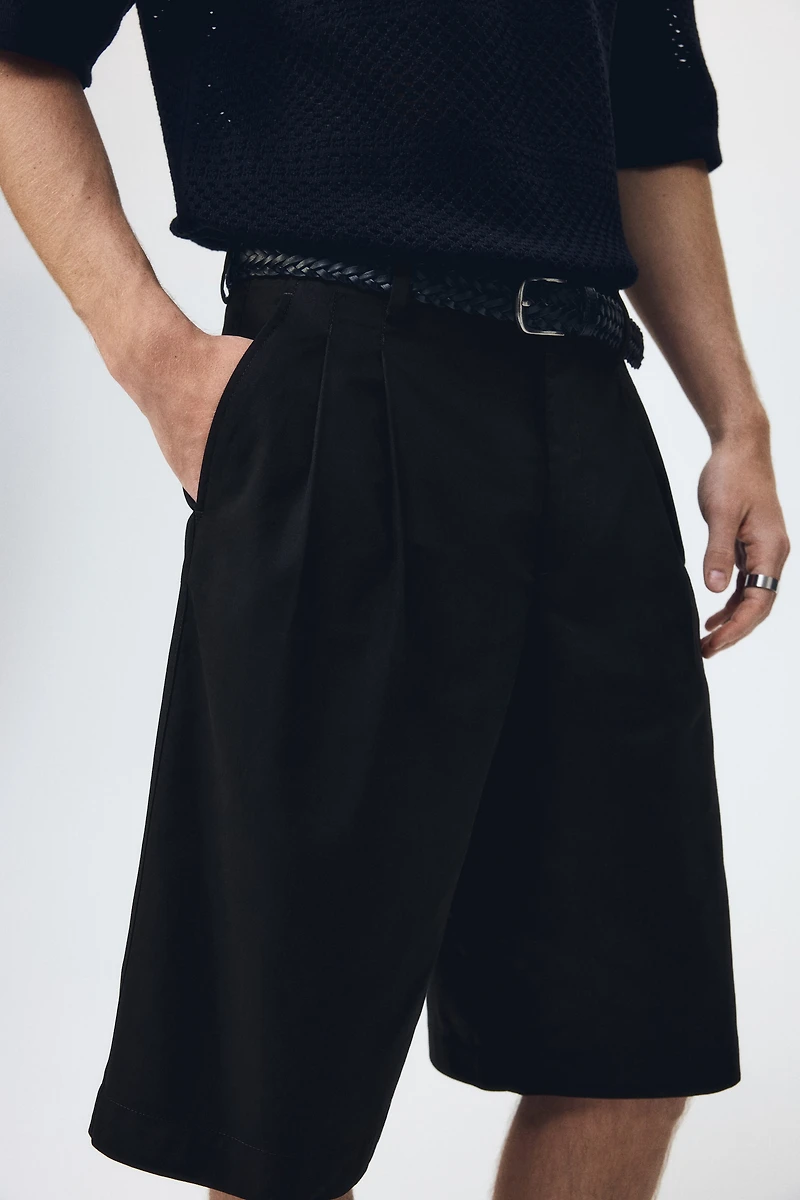 Loose-Fit Bermuda Shorts
