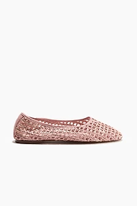 Ballerines en paille