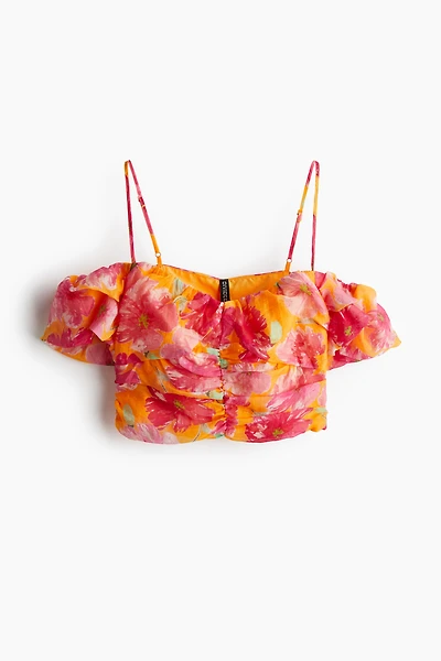 Open-Shoulder Blouse