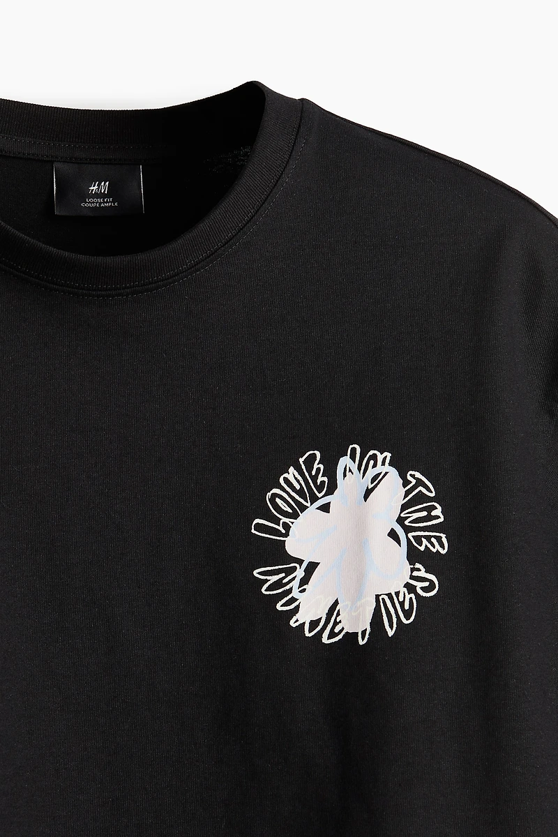 Loose Fit Printed T-shirt