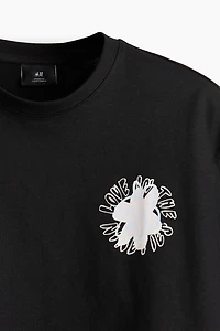 Loose Fit Printed T-shirt
