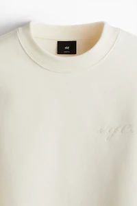 Loose-Fit Printed Sweatshirt