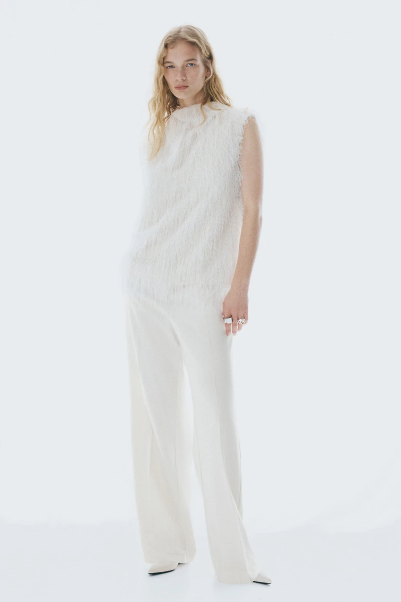 High-Waist Dress Pants