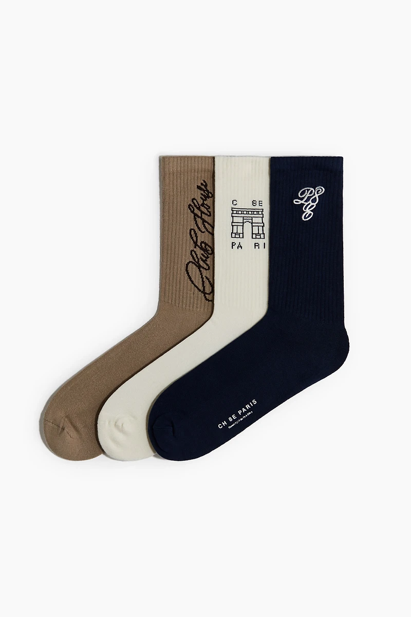 3-Pack Socks