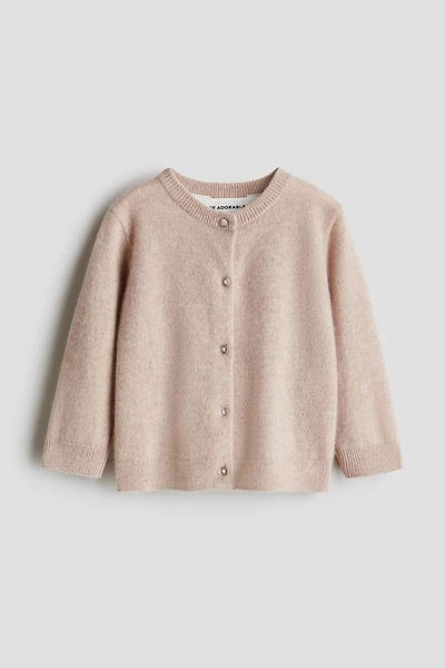 Cashmere-Knit Cardigan