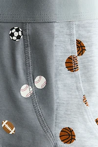 Lot de 5 caleçons boxeurs en coton