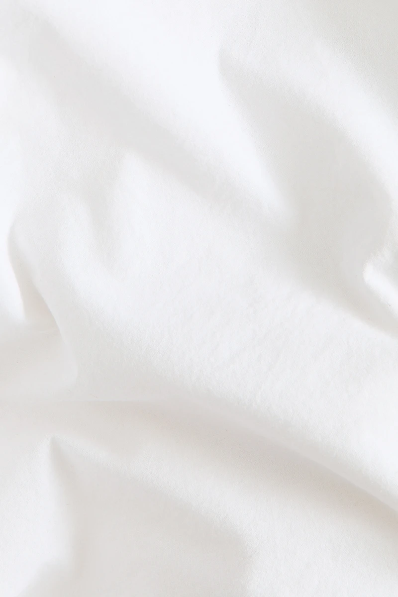 Washed Cotton Twin Duvet Cover Set