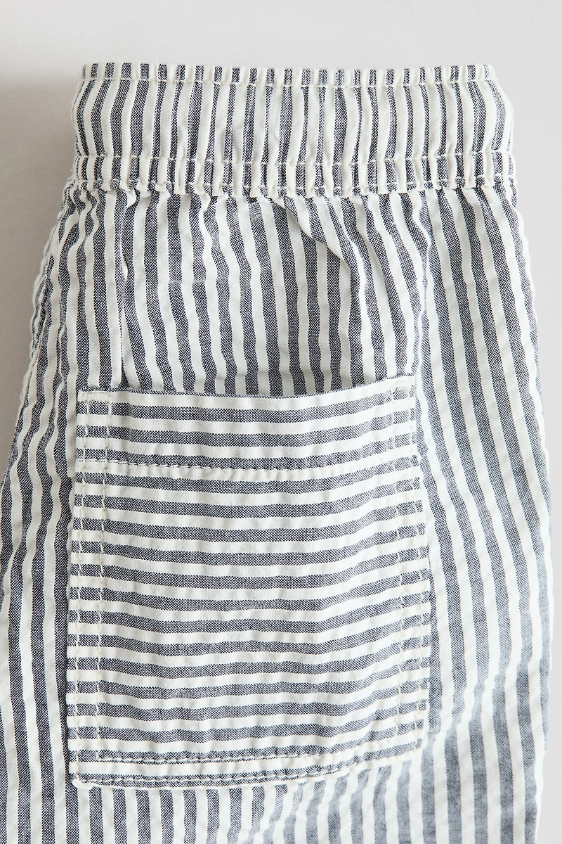 Cotton Seersucker Pants