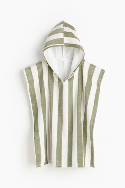 Striped Cotton Hooded Towel