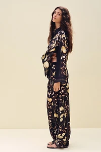 Straight-Leg Pull-On Pants