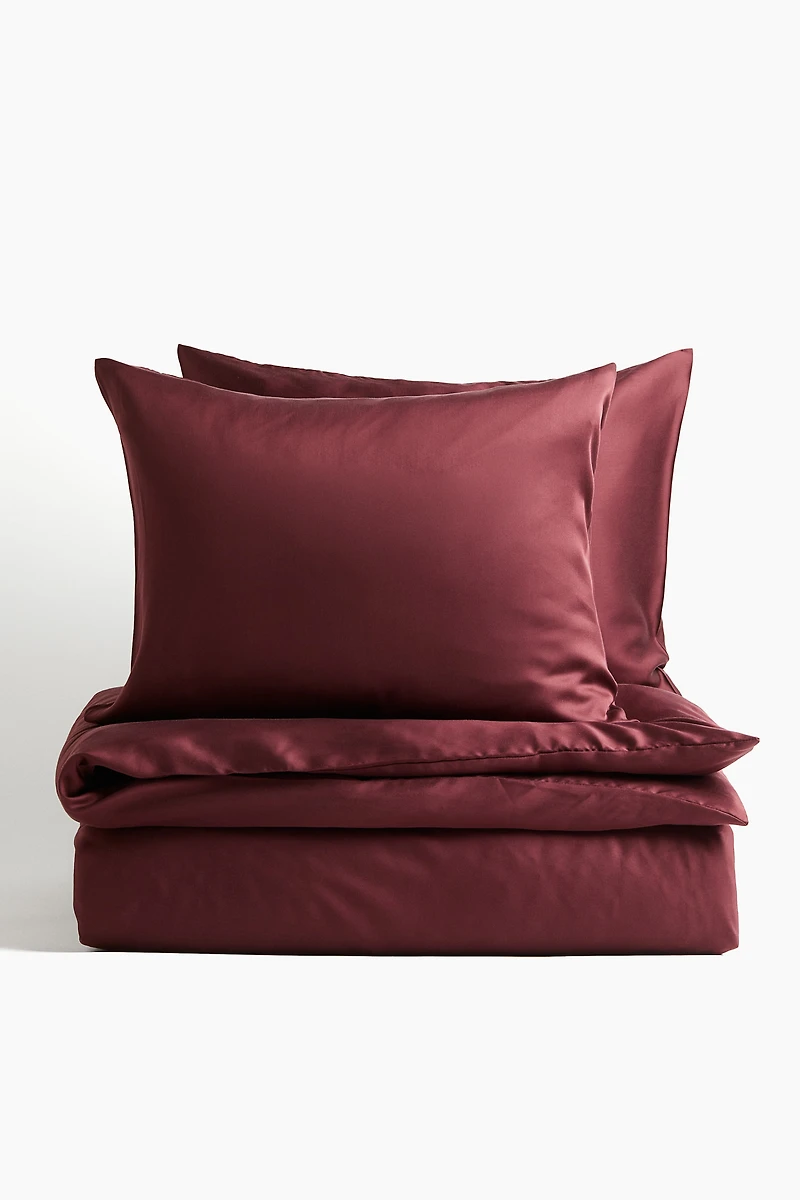 Satin King/Queen Duvet Cover Set