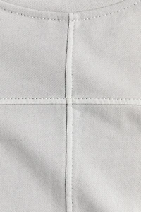Short-Sleeved Cotton Sweatshirt