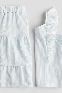 2-piece Top and Skirt Set