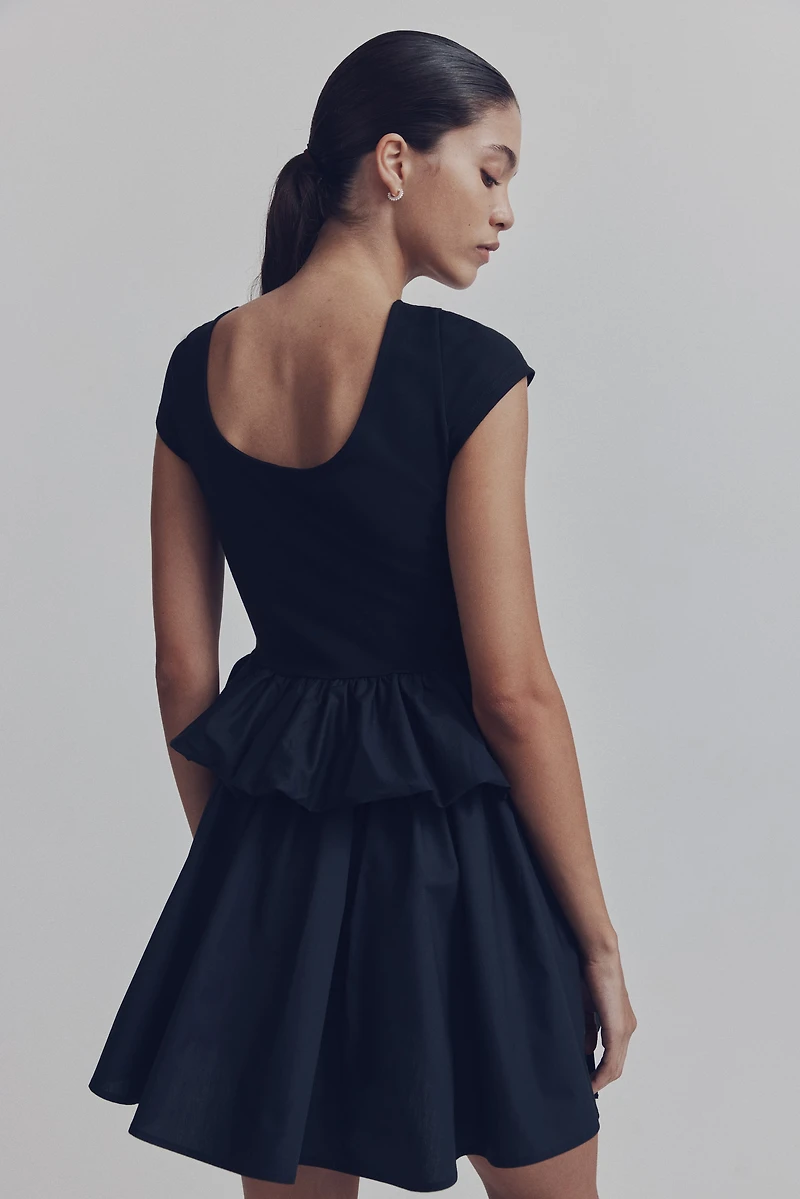 Ponte Bubble-Hem Top