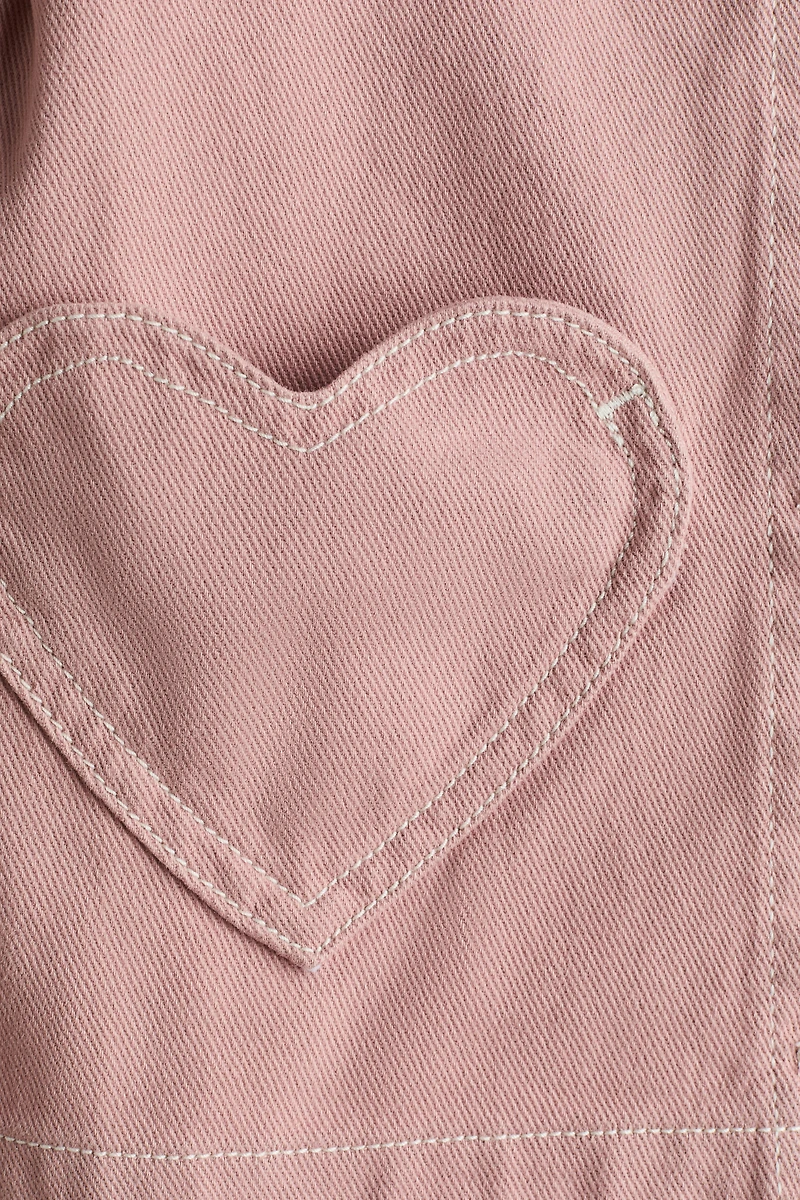 Heart-Pocket Twill Jacket