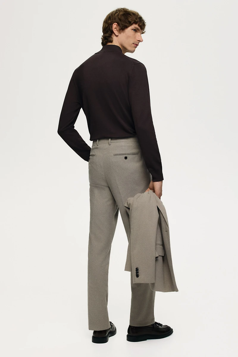 Regular-Fit Tapered Pants