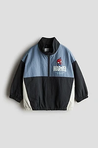 Printed Windbreaker