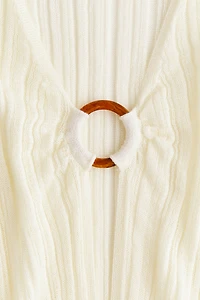 Rib-Knit Beach Dress