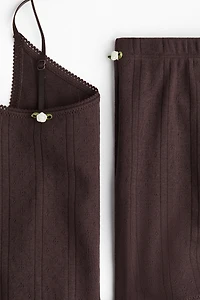 Cotton Pointelle Pajamas