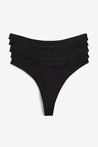 5-pack Cotton Thong Briefs