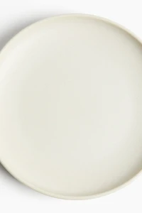 Lot de 2 petites assiettes avec glaçure réactive