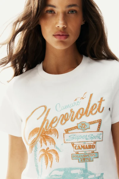 Printed Cotton T-Shirt