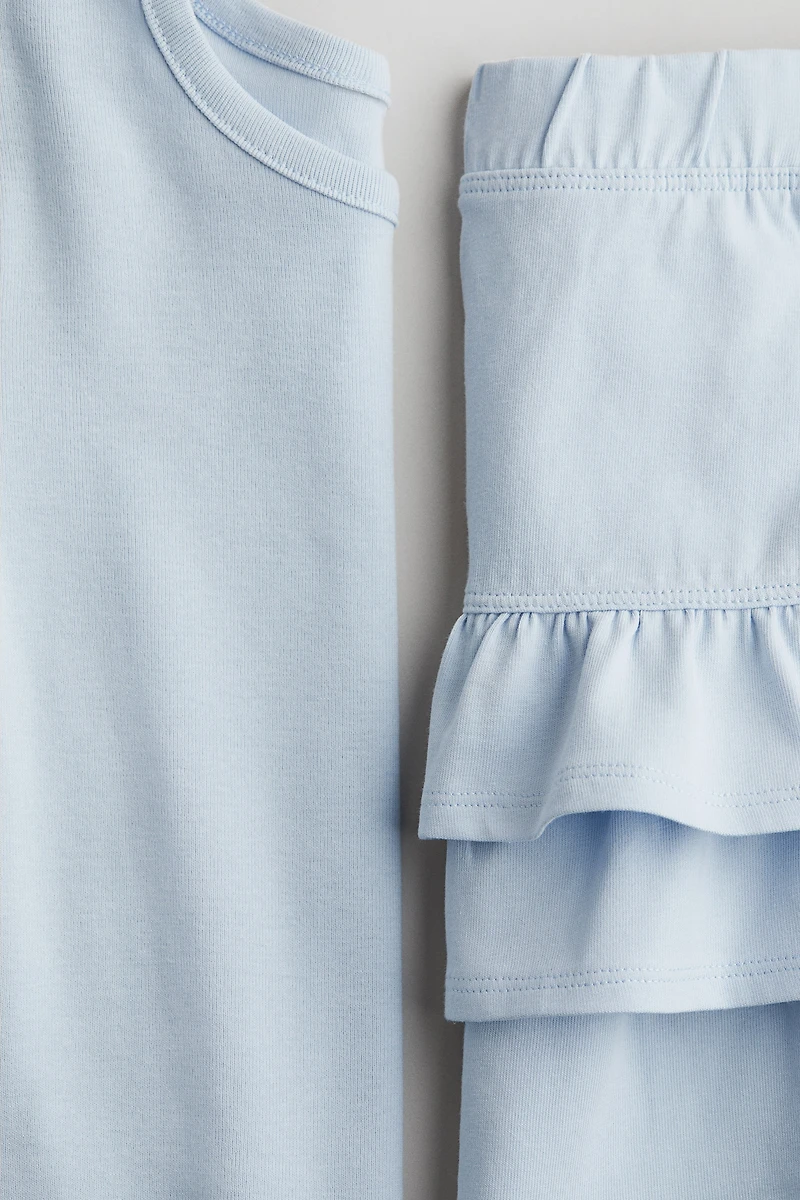 2-Piece Cotton Jersey Set