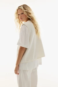 Veste sans manches en polar