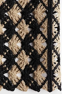 Crochet-Look Skirt