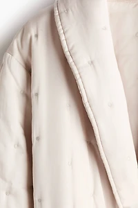 Robe de chambre matelassée