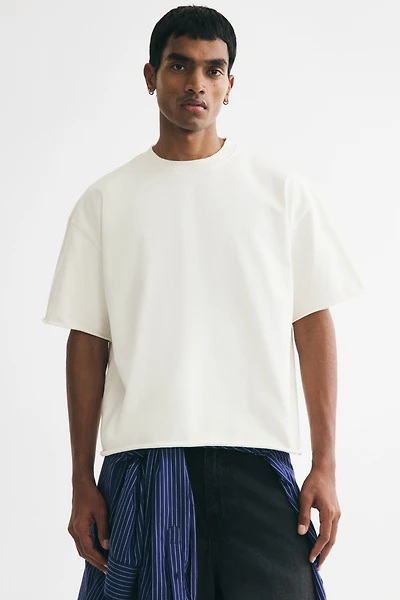 T-shirt carré coupe ample