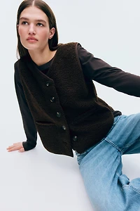 Veste sans manches en polar